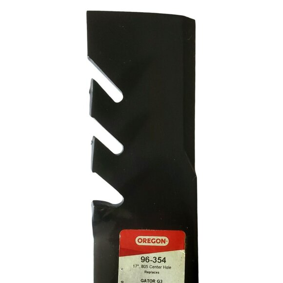 17" Oregon 96-354 Lawn Mower Blade Mulching Gator G3 Center Hole Sterns Rotary - Picture 4 of 11